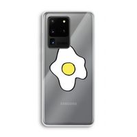 Spiegelei: Samsung Galaxy S20 Ultra Transparant Hoesje