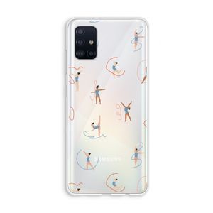 Dancing #3: Galaxy A51 4G Transparant Hoesje