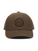 Stone Island casquette à logo brodé - Vert