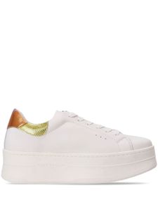 KG Kurt Geiger baskets Laney Eagle en cuir - Blanc