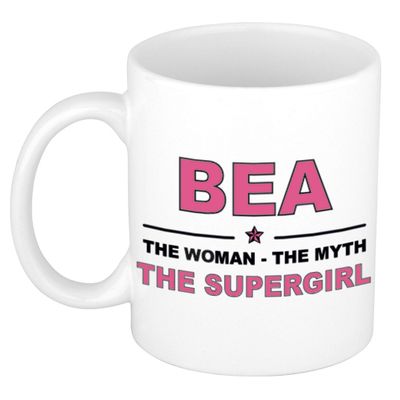 Bea The woman, The myth the supergirl cadeau koffie mok / thee beker 300 ml
