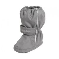 snowboots Thermo Bootie met klittenband junior grijs maat 22/23 - thumbnail