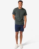 HEMA Heren Sweatshort Donkerblauw (donkerblauw)
