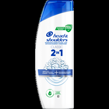 Head & Shoulders Classic 2in1 AntiRoos Shampoo 400ml. Verfrissende Geur bij Jumbo