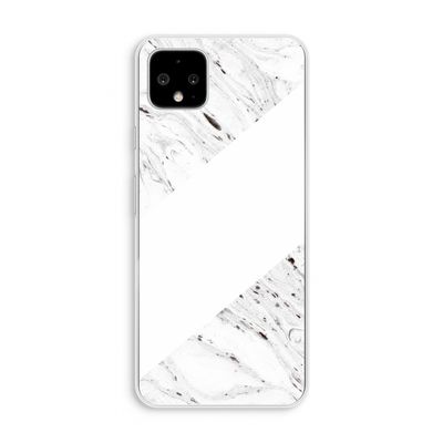 Biggest stripe: Pixel 4 XL Transparant Hoesje