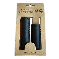 ABI lederen fiets handvatten - 120mm lang, 95mm kort