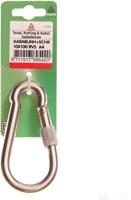 Karabijnh schr 10x100mm rvs - Deltafix