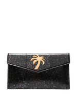 Palm Angels pochette Palm Beach Night Out à design enveloppe - Noir