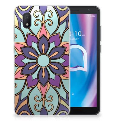 Alcatel 1B (2020) | TPU Case | Purple Flower