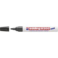 Edding 8300 industry permanent marker 4-8300001 Permanent marker Zwart Watervast: Ja - thumbnail