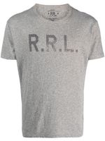 Ralph Lauren RRL t-shirt en coton à logo imprimé - Gris