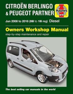 Haynes Werkplaatshandboek Citroën Berlingo & Peugeot Partner (2008-2016) 6341