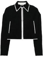 Prada Pre-Owned veste à bords contrastants - Noir