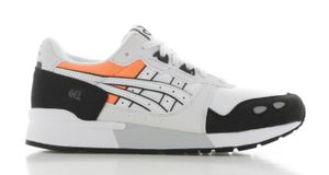 ASICS Gel-Lyte Wit/Zwart/Oranje Dames