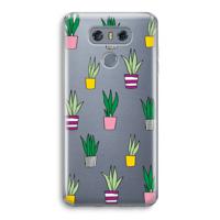 Sanseveria: LG G6 Transparant Hoesje - thumbnail