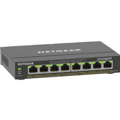 Netgear GS308EPP Managed L2/L3 Gigabit Ethernet (PoE)