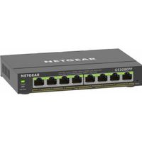 Netgear GS308EPP Managed L2/L3 Gigabit Ethernet (10/100/1000) Power over Ethernet (PoE) Zwart - thumbnail