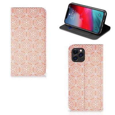 Apple iPhone 11 Pro | Hoesje met Magneet | Pattern Orange