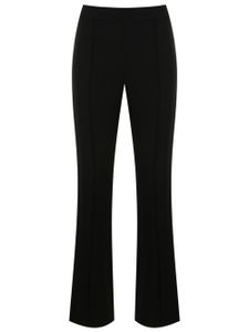 Gloria Coelho pantalon droit à taille haute - Noir