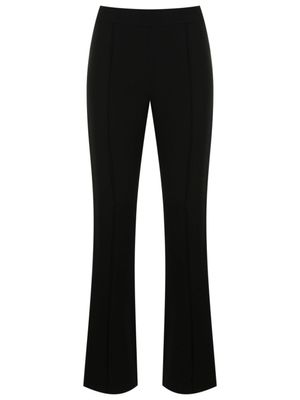 Gloria Coelho pantalon droit à taille haute - Noir