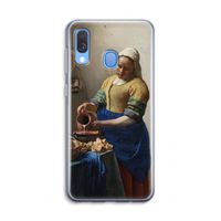 The Milkmaid: Samsung Galaxy A40 Transparant Hoesje