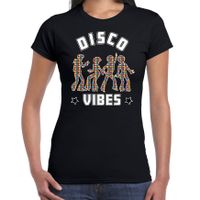 Disco verkleed t-shirt dames - jaren 80 feest outfit - disco vibes