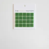 The Mosaic Factory Amsterdam Mozaiek Tegel Vierkant - Groen Glas Basic 322x322 mm