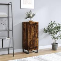 Dressoir 34,5x34x90 cm bewerkt hout gerookt eiken