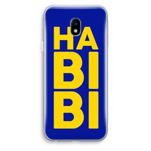 Habibi Blue: Samsung Galaxy J3 (2017) Transparant Hoesje