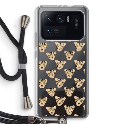 Tijger: Xiaomi Mi 11 Ultra Transparant Hoesje met koord
