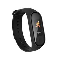Umbro Smartwatch - Activity Tracker Bluetooth – Sporthorloge met Stappenteller en Thermometer - Zwart - thumbnail