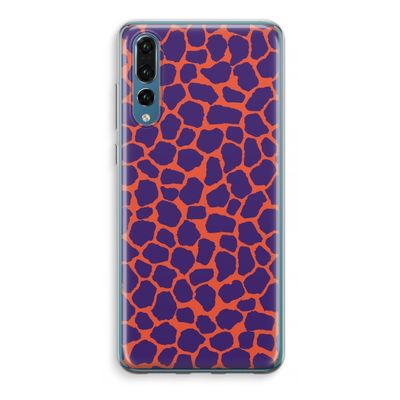 Purple Giraffe: Huawei P20 Pro Transparant Hoesje