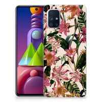 Samsung Galaxy M51 TPU Case Flowers - thumbnail