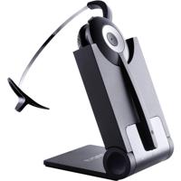 Jabra PRO920 On Ear headset Telefoon DECT, Kabel Mono Zwart, Zilver Noise Cancelling Microfoon uitschakelbaar (mute) - thumbnail