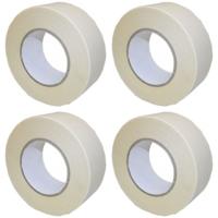 Dubbelzijdig foam tape - 4x - wit - 19 mm x 1,5 m - montagetape