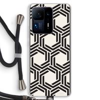 Geometrisch patroon: Xiaomi Mi Mix 4 Transparant Hoesje met koord