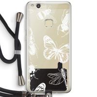 Tiny Bugs: Huawei Ascend P10 Lite Transparant Hoesje met koord