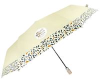 paraplu green-collectie 96 cm polyester crème - thumbnail