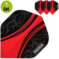 Pentathlon Pentathlon Vizion Swish Dartflights - Rood
