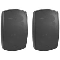 Omnitronic OD-8 On-Wall speaker Zwart 120 W 30 Hz - 20000 Hz 2 stuk(s)