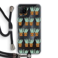 Sansevieria: Huawei P40 Lite Transparant Hoesje met koord