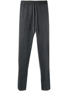 Briglia 1949 pantalon de jogging en laine à plis marqués - Gris