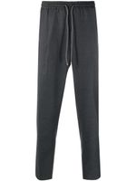 Briglia 1949 pantalon de jogging en laine à plis marqués - Gris
