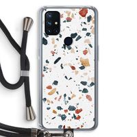 Terrazzo N°4: OnePlus Nord N10 5G Transparant Hoesje met koord