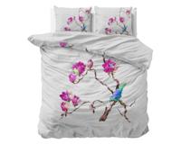 Sleeptime Magnolias Wit 200 x 200/220 cm