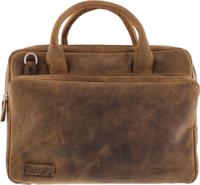Plevier Galileo laptoptas 16 inch bruin Plevier Galileo laptoptas 16 inch bruin