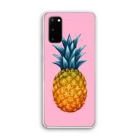 Grote ananas: Samsung Galaxy S20 Transparant Hoesje