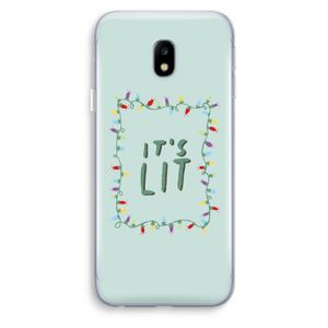 It's Lit: Samsung Galaxy J3 (2017) Transparant Hoesje