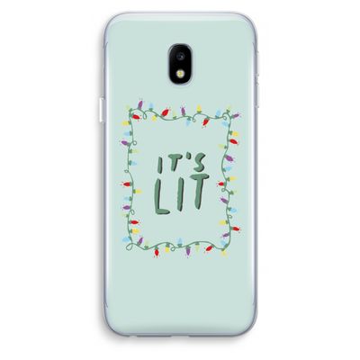 It's Lit: Samsung Galaxy J3 (2017) Transparant Hoesje