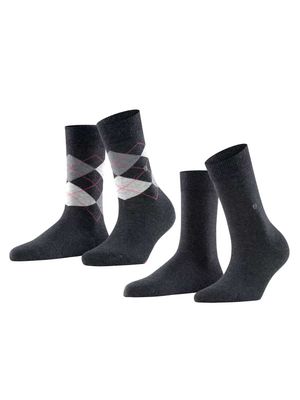 Burlington - 2p Socks - Everyday Mix - 3081, Maat:36-41